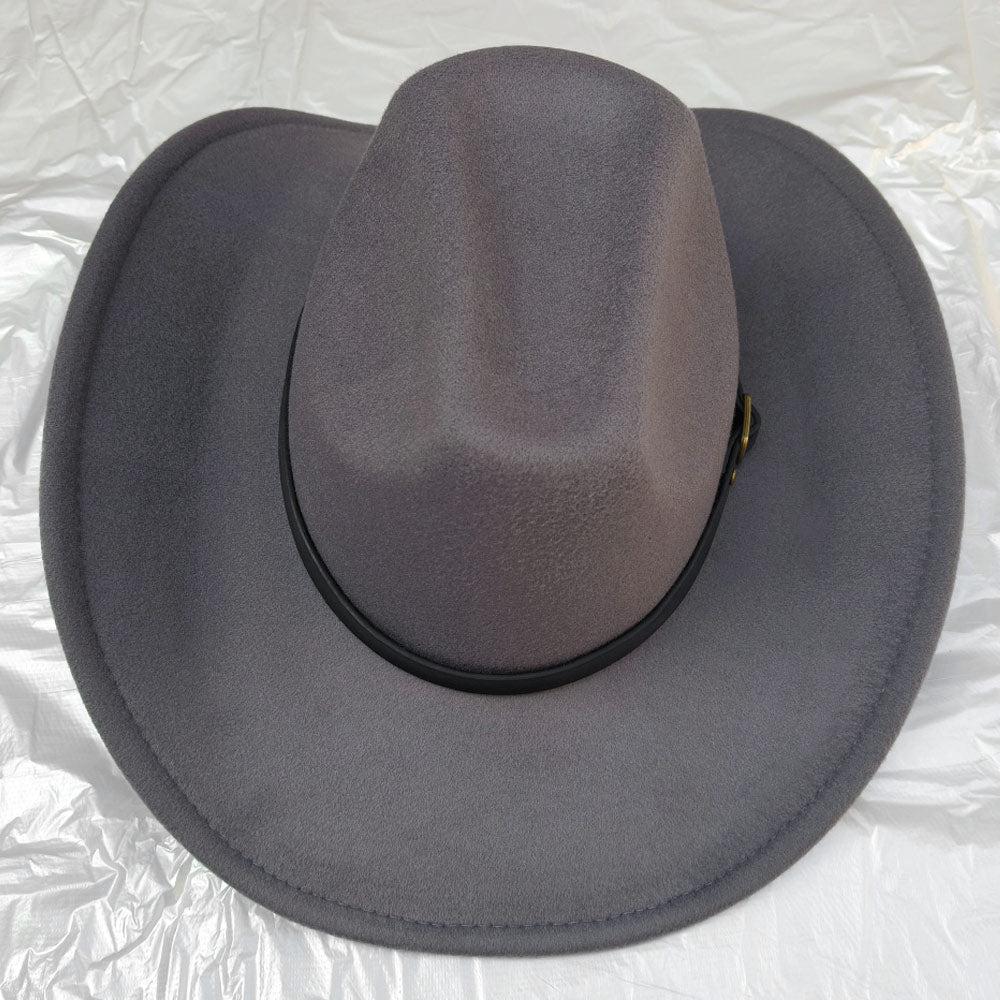 Leather Cowboy Fedora