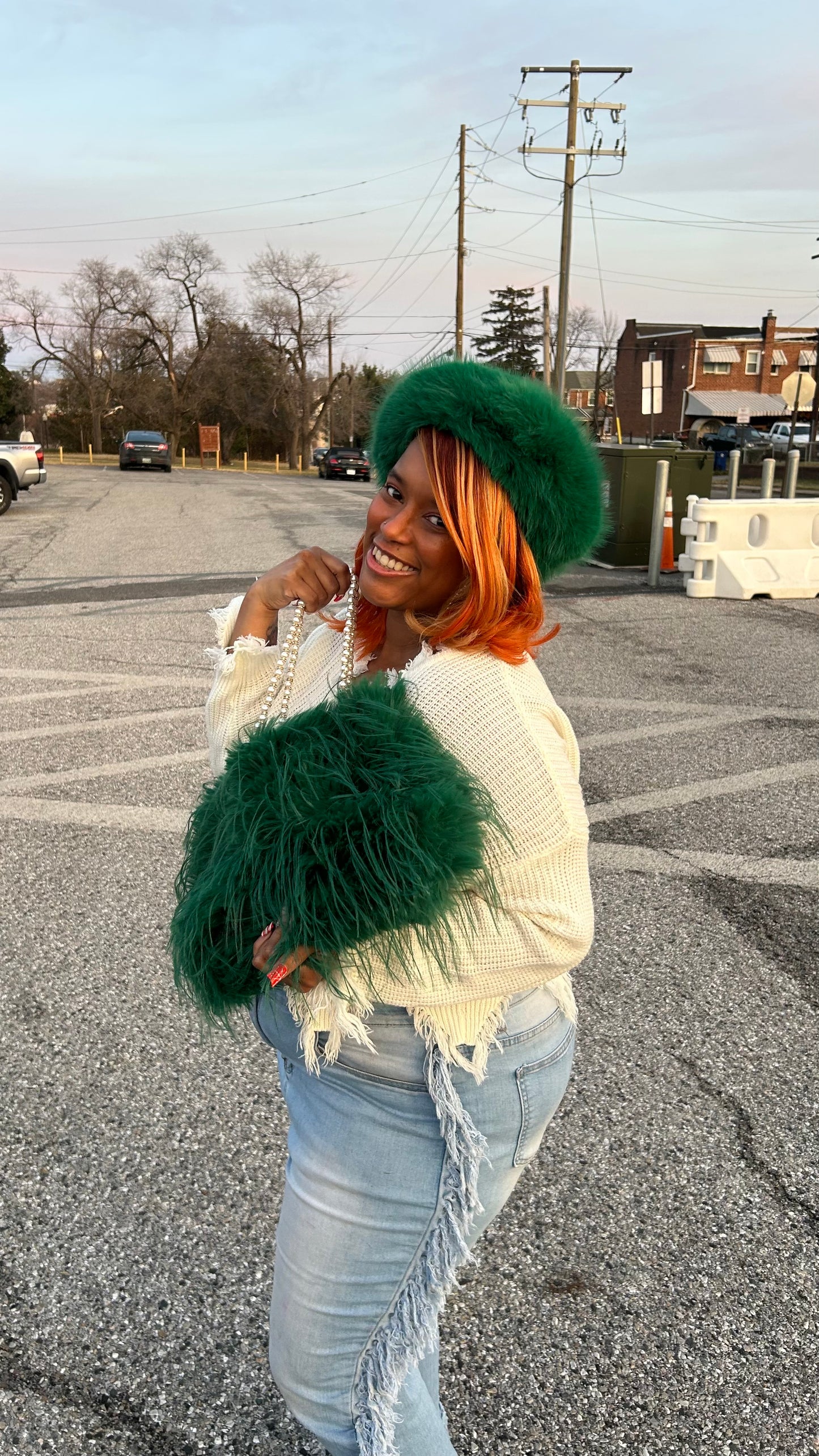 Paris Fur Beret