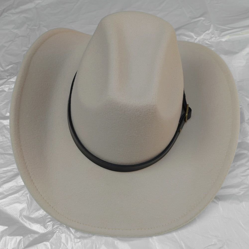 Leather Cowboy Fedora