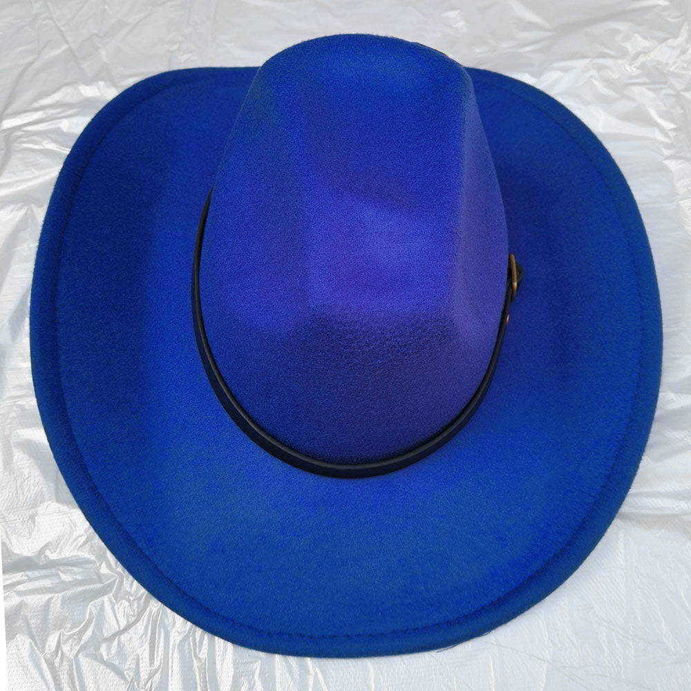 Leather Cowboy Fedora